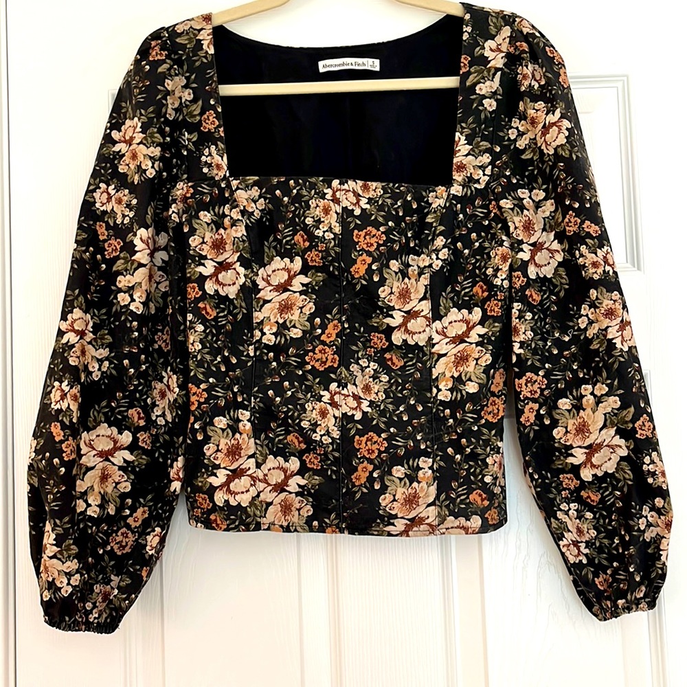 Abercrombie & Fitch Floral Print Blouse